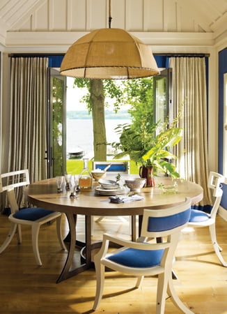 Dining room - American Beauty: Renovating and Decorating a Beloved Retreat