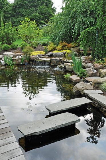 Stepping stones - Water feature